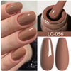 15ml (0.5 fl oz) Quick Extension Gel Nail Polish Nude Milk White Builder Hard Gel Varnish UV/LED