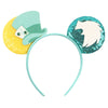 Disney Lilo & Stitch Mickey Mouse Ears Headband, Sequined 5-inch (12.7 cm) Bow Hairband for Women, Girls & Kids