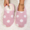 Women's Heart-Shaped Winter Slippers Soft Silent Sole Indoor Cozy House Shoes
