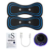 Rechargeable Smart Neck and Body TENS Massager 19 Levels 8 Modes Pulse Therapy for Muscle Pain Relief