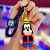 Lilo & Stitch Silicone Keychain Pendant - Cartoon Key Ring for Car, Phone & Bag (4–6 cm / 1.6–2.4 in)