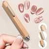 3D Cat Eye Nail Magnetic Pen - Lollipop Vortex Rainbow Halo Nail Art Magnet