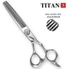Titan 6-Inch (15.2 cm) Professional Barber Hair Cutting Scissors – Japan 440C Stainless Steel