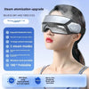 Smart Foldable Atomized Steam Eye Massager with Bone Conduction Bluetooth, Airbag Pressure & Vibration