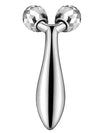Y-Shaped 3D Face Roller Massager – 360° Rotating Manual Facial Lift & Body Wrinkle Remover, Silver