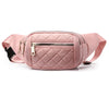 Plaid Oxford Waterproof Crossbody Chest & Waist Bag for Women - Fashion Fanny Pack Hip Purse