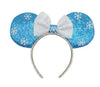 Disney Mickey Mouse Bow Headband for Girls, Cute Kids Hair Accessory for Parties & Everyday