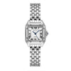 Women's Square Rhinestone Quartz Watch Luxury Alloy Bracelet 27mm Dial