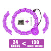 Adjustable Weighted Hula Hoop for Adults – 2-in-1 Fitness & Massage with Detachable Nodes (Plus-Size)
