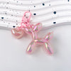 Acrylic Balloon Dog Keychain – Cute Cartoon Bag Charm for Women, Couples, Cars & Backpacks