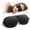 3D Stereoscopic Contoured Sleep Mask – Memory Sponge Blackout, Breathable Eye Protection