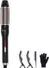 1.5-Inch (38mm) Heated Round Curling Brush – Frizz-Reducing Thermal Hair Styler with Detachable Head