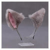 Lolita Plush Cat & Fox Ear Headband for Cosplay Anime Halloween Hair Hoop Headwear