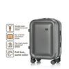 Hardshell Spinner Suitcase ABS+PC Rolling Luggage 20/24/26 Inch (38×22×55 cm, 44×25×65 cm, 47×28×69 cm) with TSA Lock