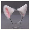 Lolita Plush Cat & Fox Ear Headband for Cosplay Anime Halloween Hair Hoop Headwear