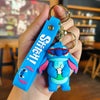 Lilo & Stitch Silicone Keychain Pendant - Cartoon Key Ring for Car, Phone & Bag (4–6 cm / 1.6–2.4 in)