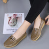 Patent Leather Women's Slip-On Loafers - Comfort Flats Moccasins, Spring/Autumn, EU 35-47