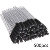 500-Pack Disposable Mascara Wands Eyelash Extension Brushes Spoolies Applicators for Lash & Brow Grooming