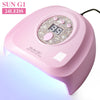 UV/LED Nail Lamp 24 LED Curing Light with LCD Display 3 Timer Modes Infrared Sensor Portable Gel Nail Dryer