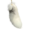 Fluffy Faux Fur Fox Tail Keychain 35-40cm (14-16 in) Cosplay Bag Charm Cute Therian Tail for Women & Girls