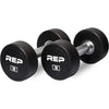 Urethane Coated Round Dumbbells 5-100 lb (2.3-45 kg) Steel Core Home Gym Strength Training