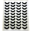 20 Pairs 3D Mink-Effect False Eyelashes Natural Long Full Strip Lashes (10–15 mm / 0.4–0.6 in) DIY Makeup Kit