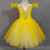 Girls Ballet Tutu Dress – Puffy Princess Dance Dress for Kids, Summer Performance & Party