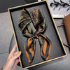 Luxury Silk-Feel 70cm (27.6in) Square Satin Scarf for Women — Neck Tie, Hair Bandana & Headkerchief