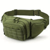 Tactical Waist Pack Waterproof Multi-Functional Waist Bag for Hiking, Running & Cycling