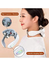 Wireless TENS Neck & Shoulder Massager with Heat — Rechargeable Cervical Pain Relief