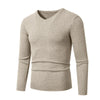 Women's V-Neck Lightweight Knitted Pullover Sweater, Casual Business Solid Color Jumper