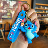 Lilo & Stitch Silicone Keychain Pendant - Cartoon Key Ring for Car, Phone & Bag (4–6 cm / 1.6–2.4 in)