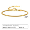 18K Gold Plated Paperclip Chain Bracelet for Women Adjustable Twist Link Chunky Stackable Layered Jewelry