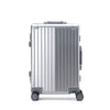20-Inch (51 cm) Aluminum Carry-On Spinner Luggage with USB Charger & TSA Lock - Rolling Cabin Suitcase (Unisex)