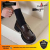 Women's British-Style Thick Sole Loafers — Soft Comfort JK Uniform Flats, Spring/Summer, Sizes 35-43