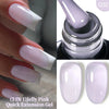 15ml (0.5 fl oz) Quick Extension Gel Nail Polish Nude Milk White Builder Hard Gel Varnish UV/LED