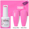 15ml (0.5 fl oz) Gel Nail Polish – HEMA/TPO-Free Semi-Permanent UV/LED No-Wipe Top Coat Nail Art