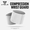 Adjustable Thin Elastic Wrist Wraps, Wrist Support Brace for Weightlifting, Gym, Basketball, Tendonitis & Carpal Tunnel