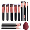 14-Piece Makeup Brush Set – Soft Fluffy Foundation Blush Powder Eyeshadow Blending Cosmetic Tools Gift
