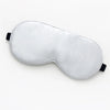 100% Pure Silk Sleep Mask Adjustable Light-Blocking Eye Mask for Sleeping, Travel & Shift Work Reduces Puffy Eyes Gift