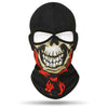 Skull Balaclava Face Mask - Windproof Breathable Neck Warmer for Cycling, Skiing & Motorcycling (Unisex)