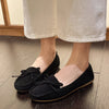 Women's Corduroy Slip-On Loafers - Casual Round-Toe Flats for Spring/Autumn (EU 34-45, Plus Sizes)
