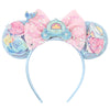 Disney Lilo & Stitch Mickey Mouse Ears Headband, Sequined 5-inch (12.7 cm) Bow Hairband for Women, Girls & Kids