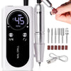 Rechargeable 45,000 RPM Portable Electric Nail Drill – Low-Noise Manicure & Salon Nail File
