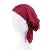 Satin Night Cap with Bow – Long-Tail Hair Bonnet & Chemo Headscarf Wrap for Women