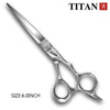 Titan 6-Inch (15.2 cm) Professional Barber Hair Cutting Scissors – Japan 440C Stainless Steel