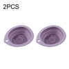 Silicone Makeup Brush Cleaning Mat - 1 or 2-Pack Brush Cleaner Pad for Washing Makeup Brushes