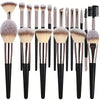 3-20 Piece Professional Makeup Brush Set – Soft Synthetic Kabuki Brushes for Eyeshadow, Foundation, Concealer, Blending & Blush