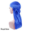 Satin Sleep Bonnet with Headband 11-Inch (28 cm) Extra-Large Silk-Lined Night Cap for Women & Kids