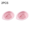 Silicone Makeup Brush Cleaning Mat - 1 or 2-Pack Brush Cleaner Pad for Washing Makeup Brushes
